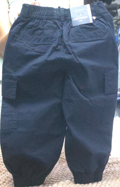 Tommy Hilfiger Kids' Navy Blue Cargo Chino Jogger Pants | Size XXS (2-3 Years) | Brand New