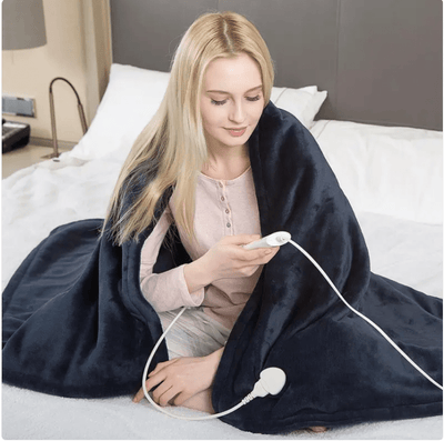 3-Level Safety Heated Blanket with Adjustable Temperature - Style by Luxe and Beyond