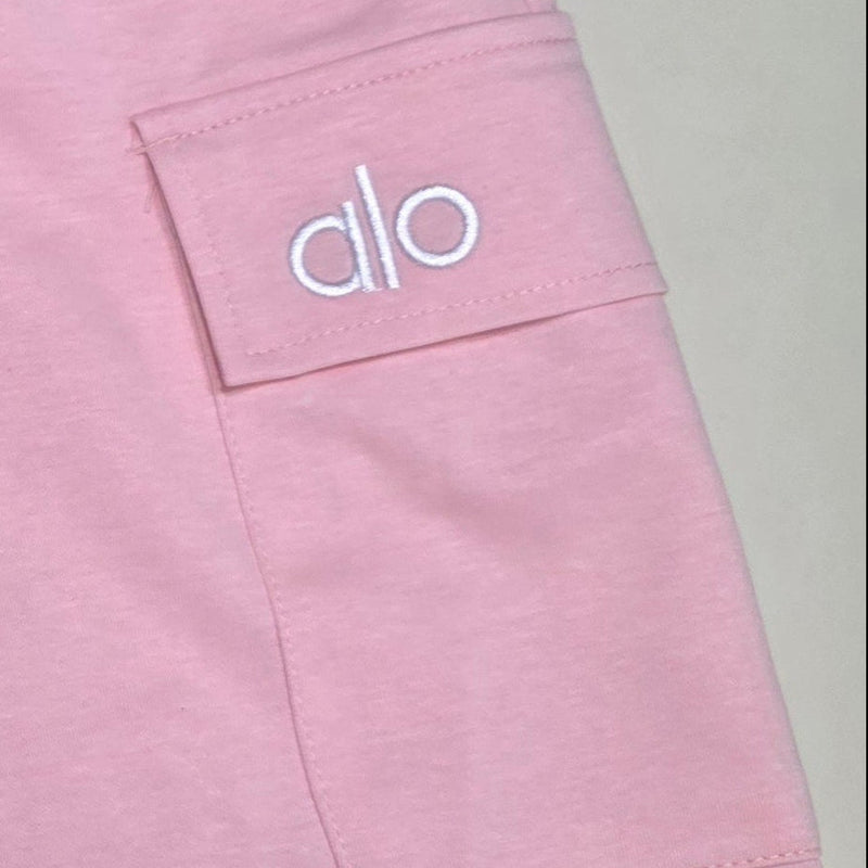 Women's Pink Athletic 2-Piece Set | Cropped Top & Skort | Size L/XL | New