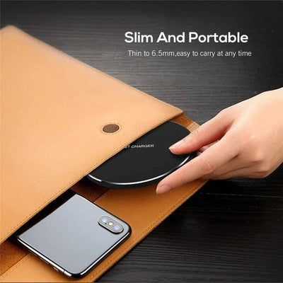 60W Wireless Charger Pad for iPhone & Samsung Phones - Style by Luxe and Beyond
