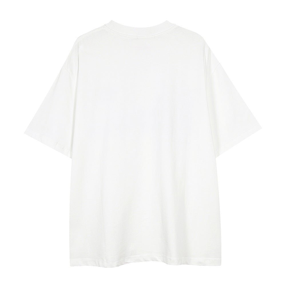 Fashion Letter Print Casual T-shirt Men - Style by Luxe and Beyond