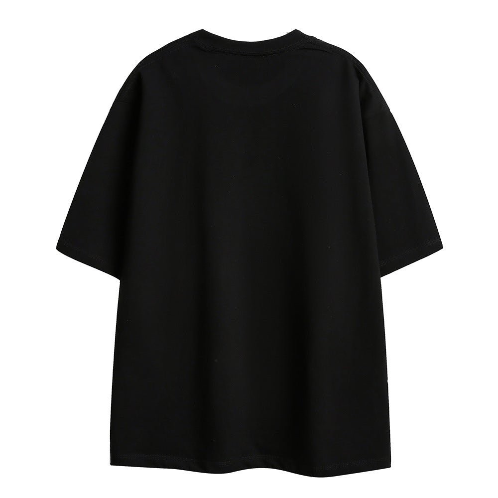 Fashion Letter Print Short-sleeve T-shirt Men - Style by Luxe and Beyond