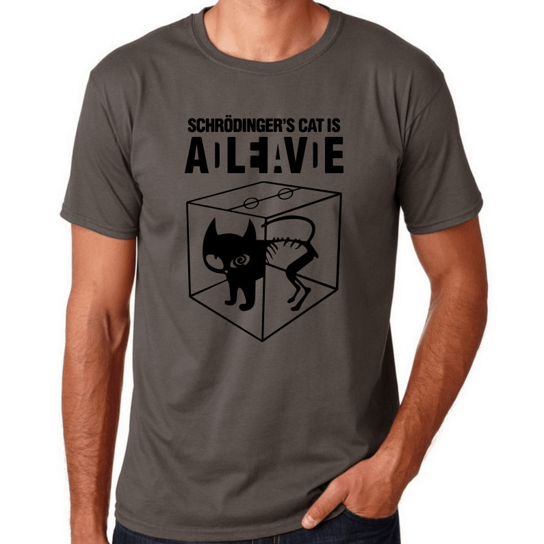 Han Hent The Big Bang Theory Shirt Schrodinger''s Cat T-shirt S Men Swag Funny Cotton Short Sleeve T Shirt S Summer T Shirt Homme - Style by Luxe and Beyond