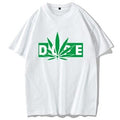 Hemp Leaf Dope Weed New Rap Trend Hip Hop T-shirt Men''s Short Sleeve Cotton Men''s Half Sleeve T-shirt - Style by Luxe and Beyond