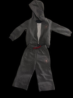 Authentic Tommy Hilfiger toddler 3 piece sweat set hoodie, tshirt and sweat pants. Size 2-3 years.