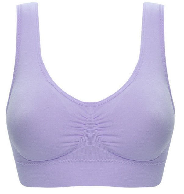 Women Yoga Tank Tops Sports Bra Workout Fitness Running Crop Top - Style by Luxe and Beyond