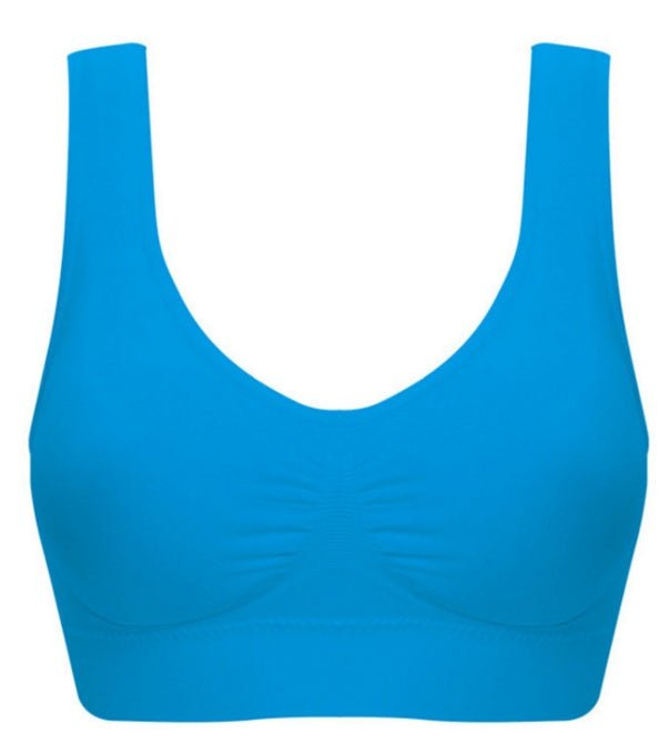 Women Yoga Tank Tops Sports Bra Workout Fitness Running Crop Top - Style by Luxe and Beyond
