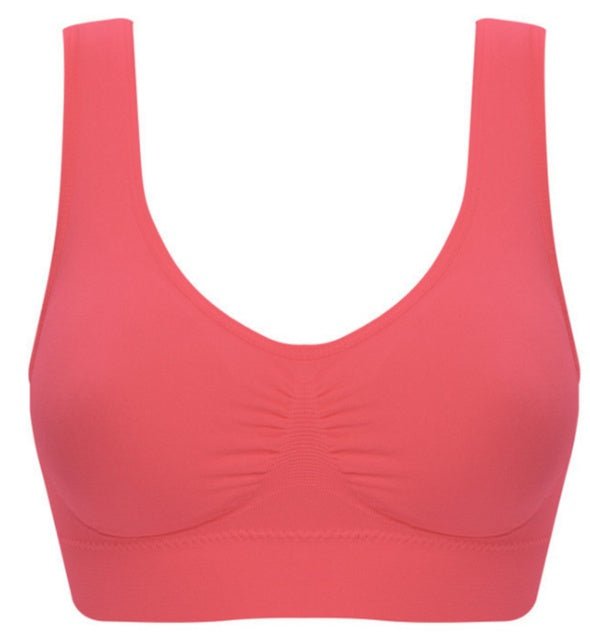 Women Yoga Tank Tops Sports Bra Workout Fitness Running Crop Top - Style by Luxe and Beyond