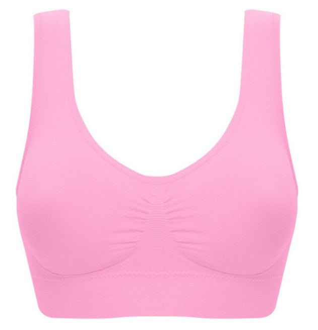 Women Yoga Tank Tops Sports Bra Workout Fitness Running Crop Top - Style by Luxe and Beyond