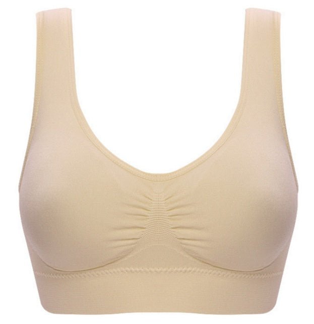 Women Yoga Tank Tops Sports Bra Workout Fitness Running Crop Top - Style by Luxe and Beyond